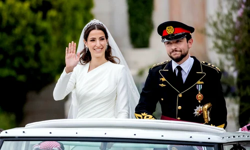 Nunta iordaniană a Prințului Hussein cu Rajwa, Profimedia (2) jpg