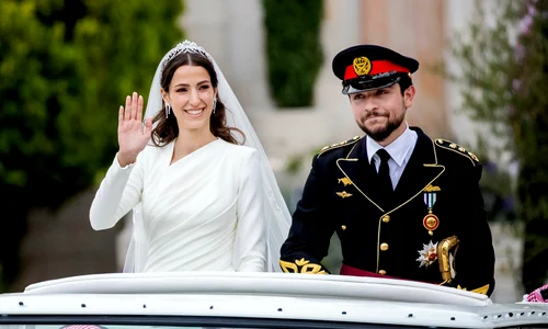 Nunta iordaniană a Prințului Hussein cu Rajwa, Profimedia (2) jpg