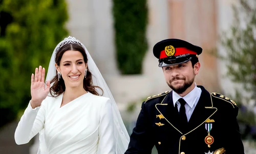 Nunta iordaniană a Prințului Hussein cu Rajwa, Profimedia (2) jpg