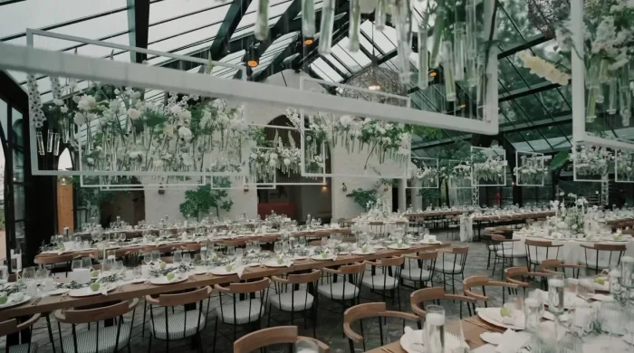 Nicu Bocancea a făcut aranjamentele florale și la nunta lui Smiley cu Gina Pistol