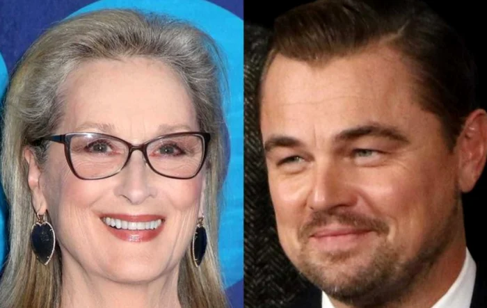 Leonardo DiCaprio şi Meryl Streep. Foto: Profimedia