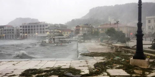 Uraganul Ianos lovind in Zakynthos FOTO EPA-EFE