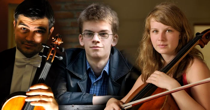 Membrii ansamblului ICon Arts Trio: Mihai Cocea, Simon Csongor şi Csilla Kecskes Aved FOTO sebastiancraciun.blogspot.ro