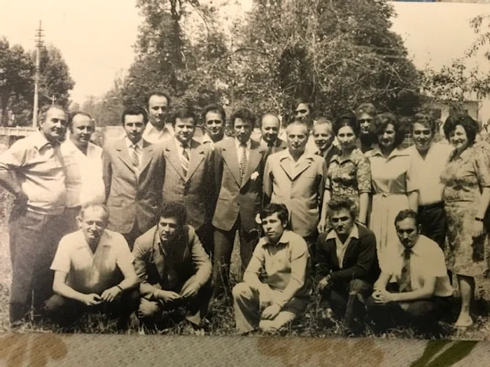 Colectivul IȘJ Olt (1978-1984) FOTO: Fb. Dumitru Nica