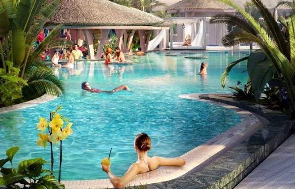 Imagine cu exotismul de la Therme București Foto Destinația Anului