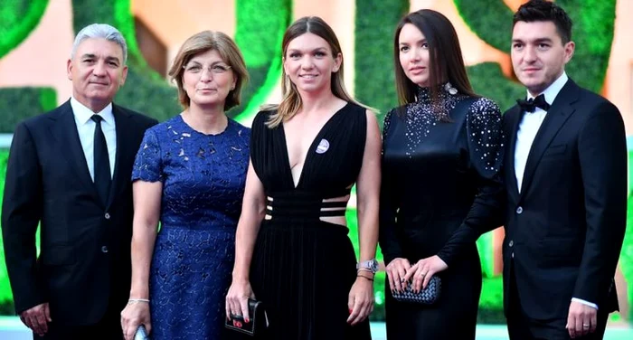 Simona Halep se simte bine în familie