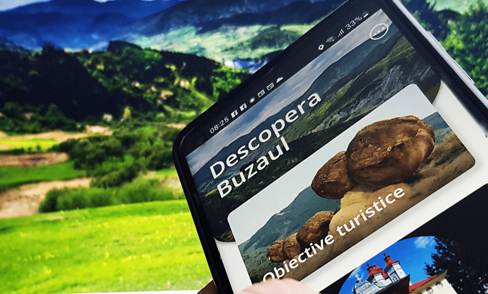 Aplicație mobilă pentru Ținutul Buzăului, geoparc UNESCO, lansată la Târgul de Turism