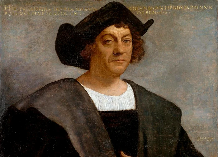 Cristofor Columb. Portret postmortem- 1519, de Sebastiano del Piombo FOTO Wikimedia Commons