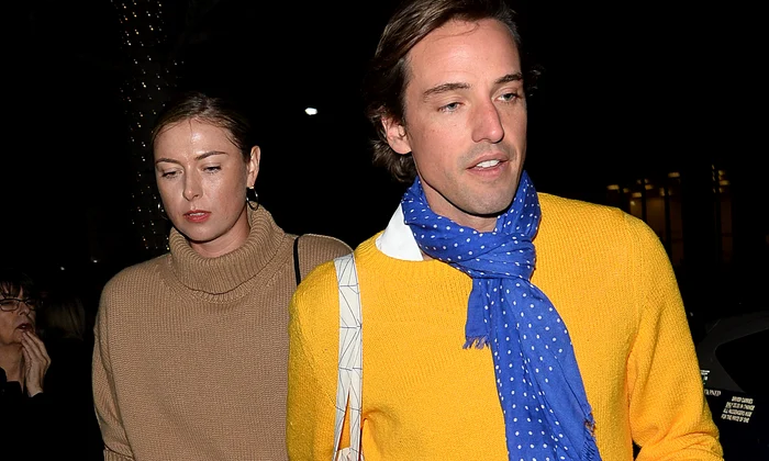 Maria Sharapova and Her Boyfriend Leave The Gagosian Gallery in Beverly Hills jpeg