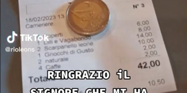 Clienții unui restaurant au lăsat 3 000 de euro bacșiș, fără să își dea seama  Foto Captură video Tik Tok/ rioleons  