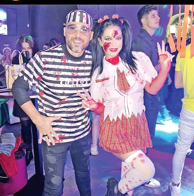 Dinu şi Deea Maxer,  puşcăriaşul  şi şcolăriţa