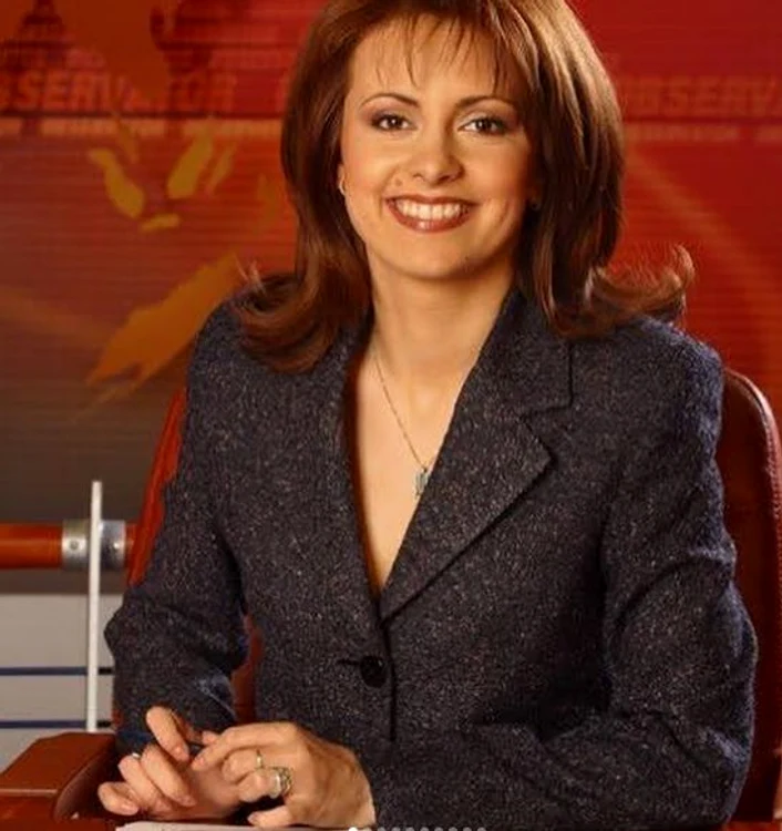 Simona Gherghe, la prima apariție pe micile ecrane în calitate de prezentator TV