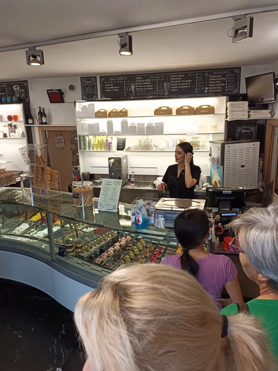Gelateria Millennium, una dintre cele mai cunoscute din Roma FOTO Denis Grigorescu
