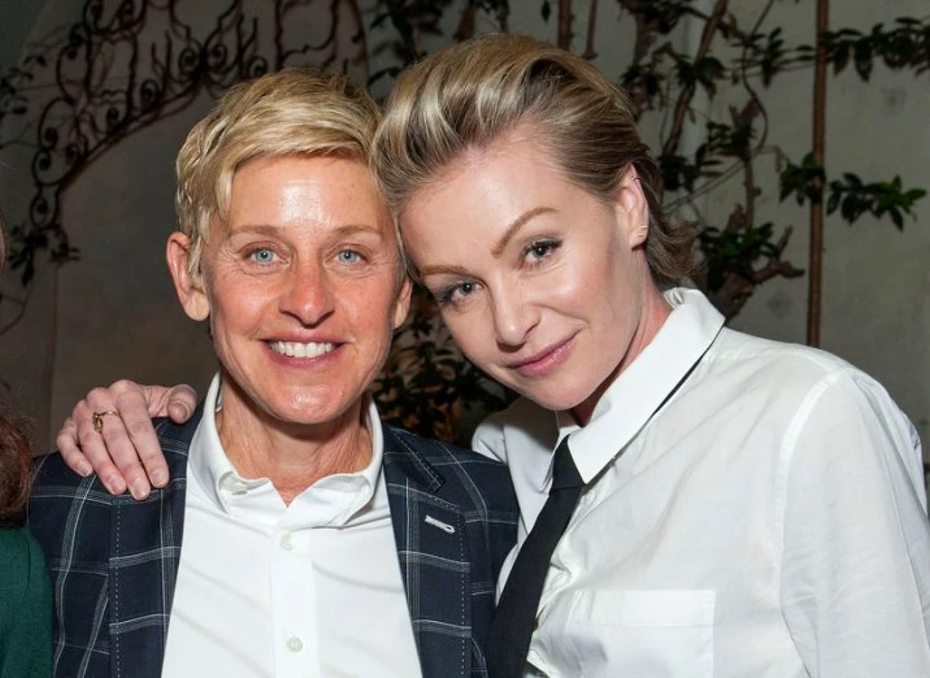 Ellen DeGeneres şi Portia de Rossi. (Foto: Getty Images)