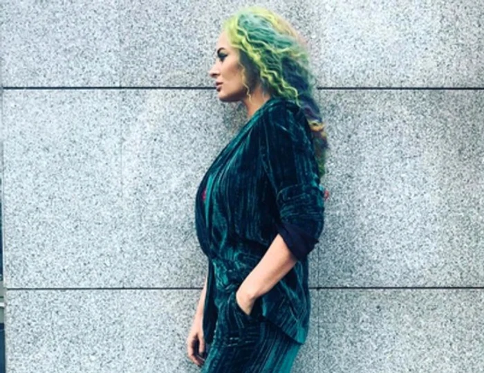 Aceasta e poza pe care Delia a pus-o pe Instagram