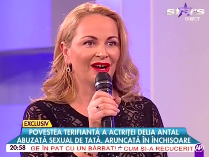 Delia Antal, şocată de neadevărul scris pe burtiera emisiunii "Răi da' buni"