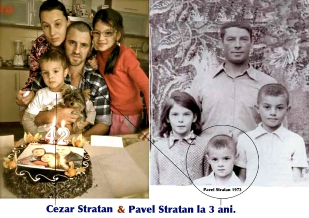 Pavel Stratan si familia lui