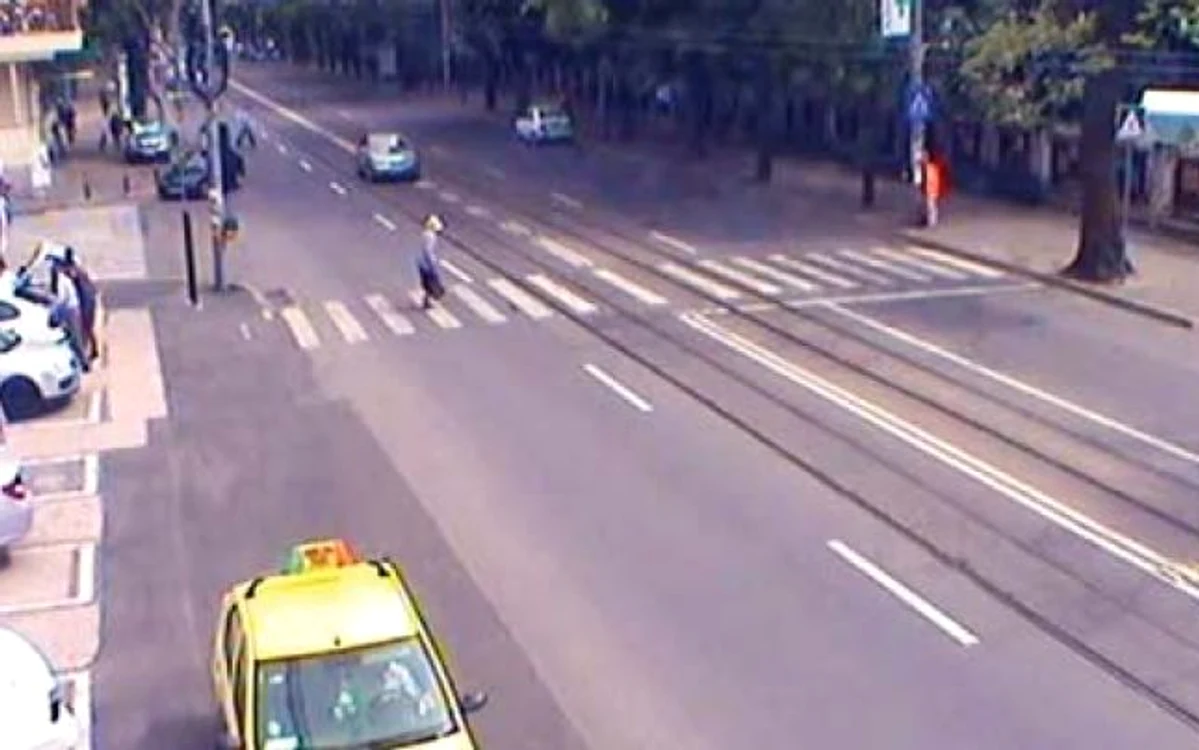 Saveta Gurăgata se afla pe o trecere de pietoni nesemaforizată  