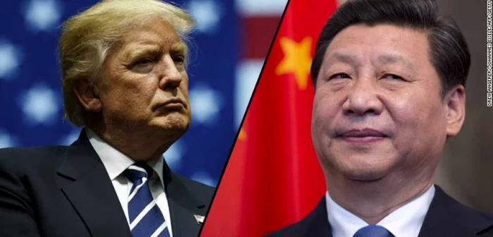 Preşedintele SUA,Donald Trump şi omologul său chinez Xi Jinping