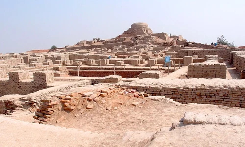 Mohenjo-daro, una dintre cele mai mari așezări construite de Civilizația de pe Valea Indului (© Wikimedia Commons)