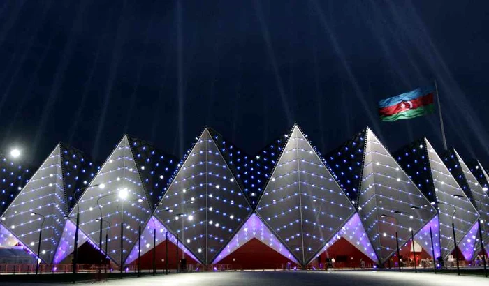 Crystal Hall, sala unde s-a desfăşurat finala Eurovision 2012. (Foto: Reuters)