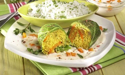 Cabbage Rolls with Couscous (step by step) jpeg
