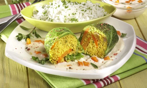 Cabbage Rolls with Couscous (step by step) jpeg