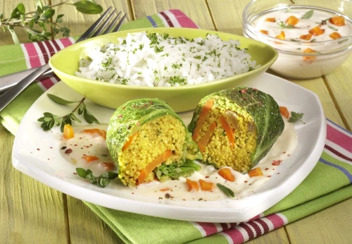 Cabbage Rolls with Couscous (step by step) jpeg