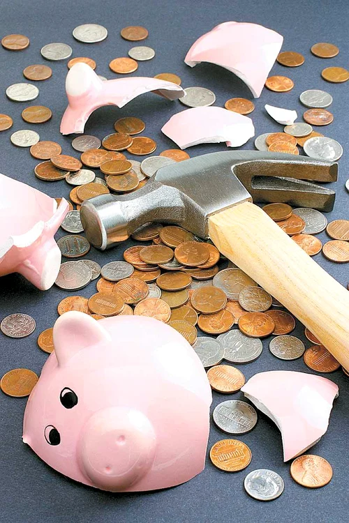 
    Vom ajunge să spargem pușculița ca să reușim să supraviețuim  