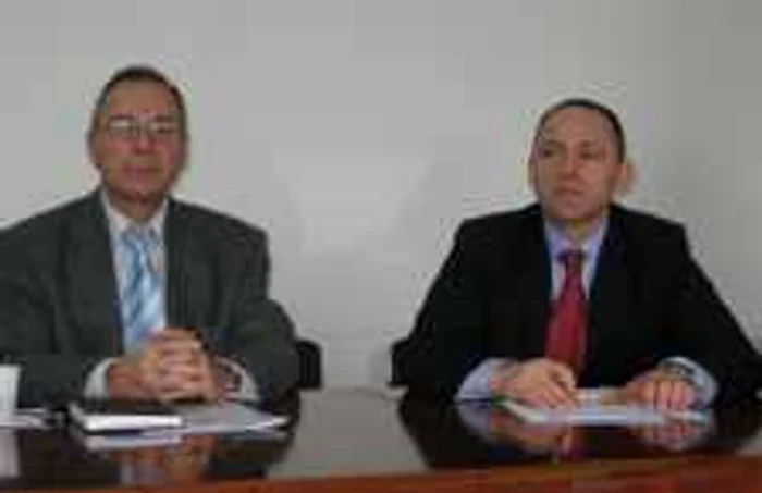 Braşov: Ionuţ Spătaru (dreapta) a recunoscut problemele cu care se confruntă instituţia