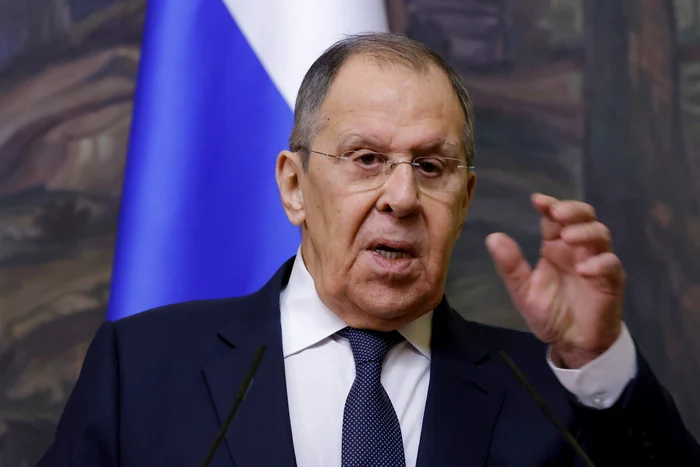 Ministrul rus de externe Serghei Lavrov a făcut precizări despre poziția Rusiei FOTO EPA-EFE