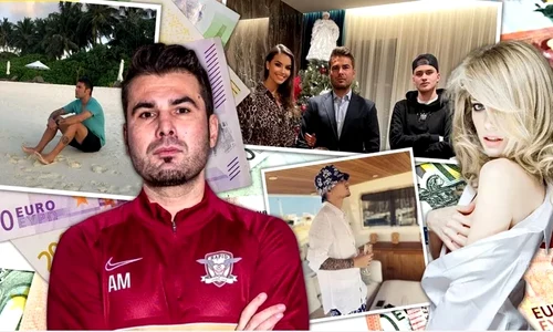 Adrian Mutu și Alexandra Dinu