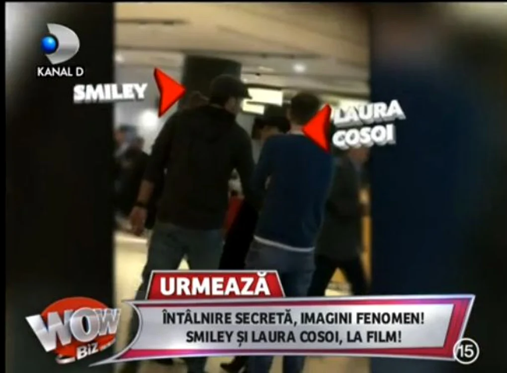 Cosmin şi Smiley s-au salutat