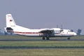 Avion Antonov în dotarea Tarom, înainte de 1989 (© Arhivă / Udo Haafke Wikimedia Commons)
