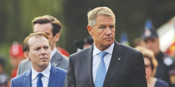 Florin Citu si Klaus Iohannis FOTO Inquam Photos