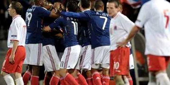 Franţa a bătut Luxemburg cu 2-0. Foto: EPA