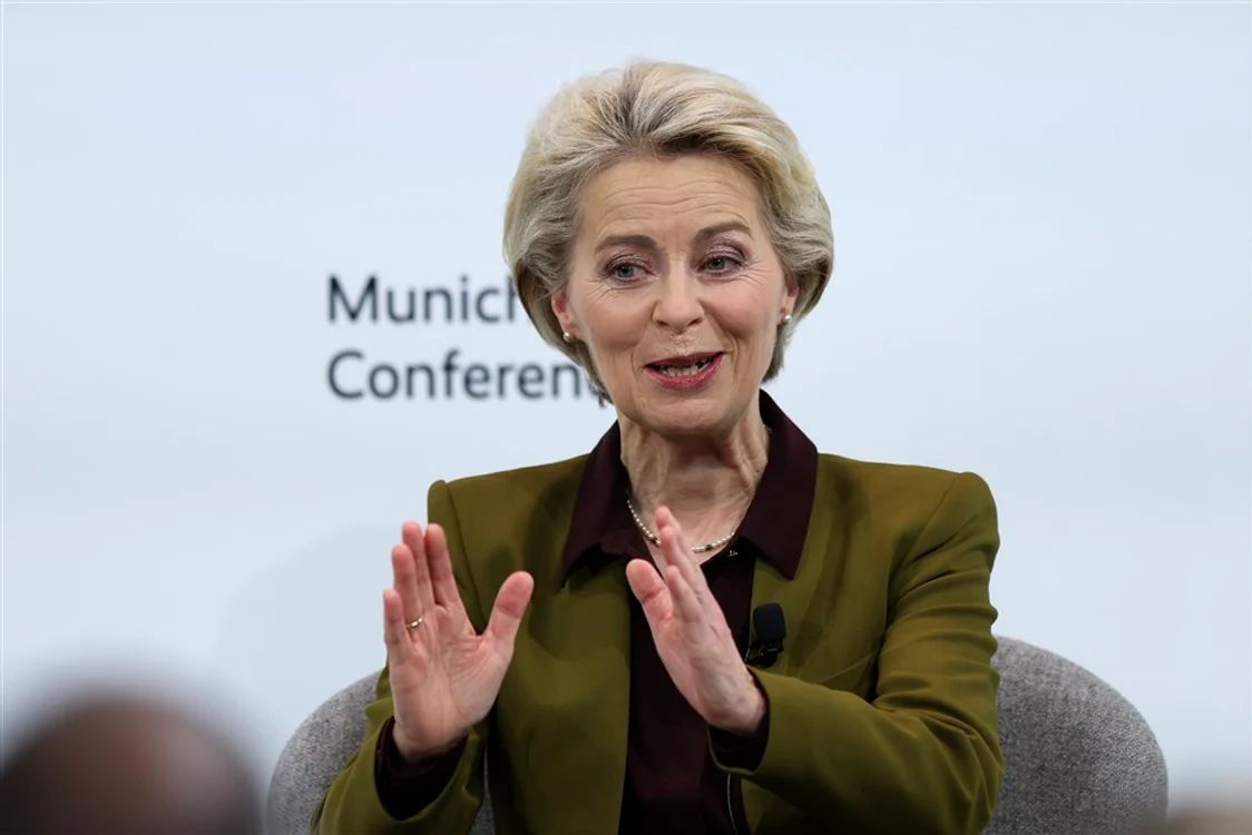 Ursula von der Leyen la Conf de Securitate de Munchen 2023 FOTO EPA EFE jpg