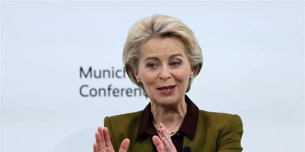 Ursula von der Leyen la Conf de Securitate de Munchen 2023 FOTO EPA EFE jpg