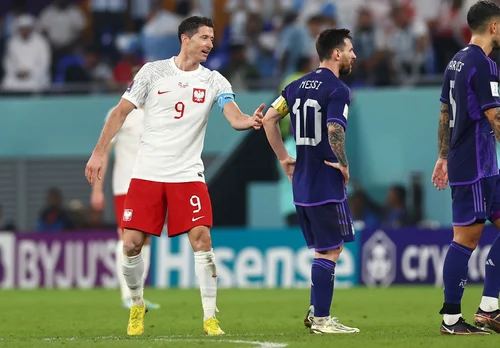  Lewandowski și Messi FOTO Profimedia