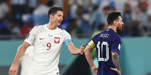 Lewandowski și Messi FOTO Profimedia