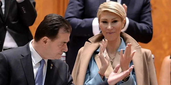 Ludovic Orban si Raluca Turcan FOTO Mediafax Alexandru Dobre