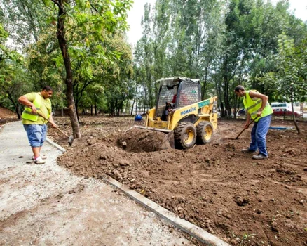 lucrari parc drumul taberei