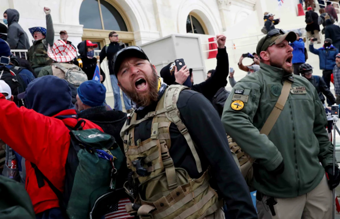 Simpatizanţi pro-Trump la Capitoliu FOTO Arhivă