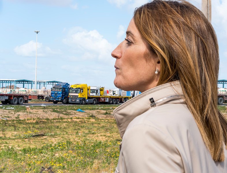 Președinta Parlamentului European, Roberta Metsola, vizitează Israelul, Gaza și Cisiordania