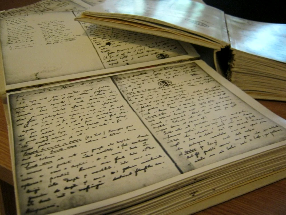 Manuscris al lui Mihai Eminescu