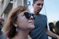 Florina Pompilian, șefa Secției ATI de la Spitalul Sfântul Pantelimon, sosește la Direcția Generală de Poliție București. FOTO Inquam Photos / George Călin