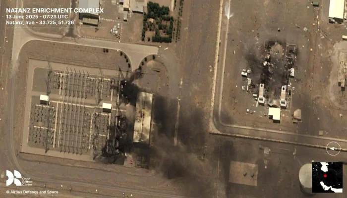 Imaginile din satelit confirmă pagube semnificative la instalația nucleară iraniană de la Natanz, du