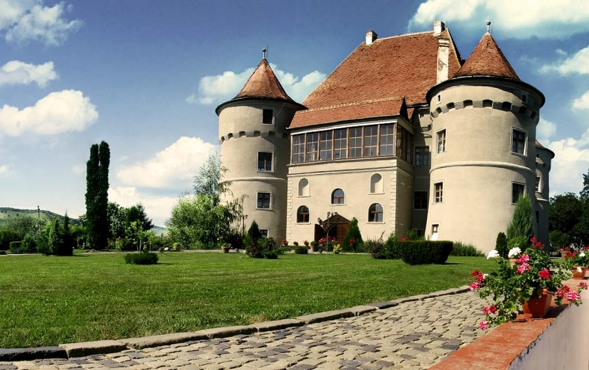 Castelul din Cetatea de Baltă. Sursa foto: facebook/Jidvei