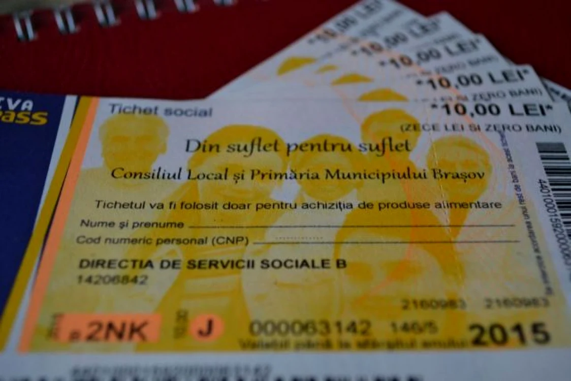 Tichetele pentru suflet au o valoare de 50 de lei/persoană