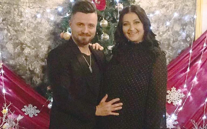 Gabriela Cristea şi soţul ei, Tavi Clonda